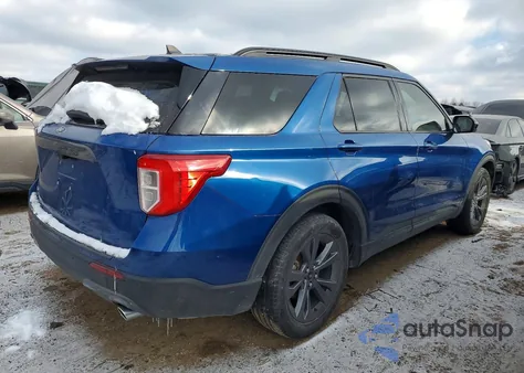 2022 Ford Explorer Xlt из США, поврежденный, VIN 1FMSK7DH5NGB70599